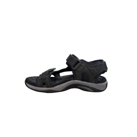 ABEO Huntington System Sport Sandals Size 6 Black Adjustable Straps Orthotic - Picture 5 of 9